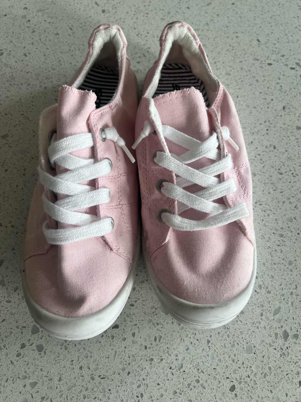 Let’s Kick it Sneakers 🍒Pale Pink, Size 8.5 **great condition, minimal wear